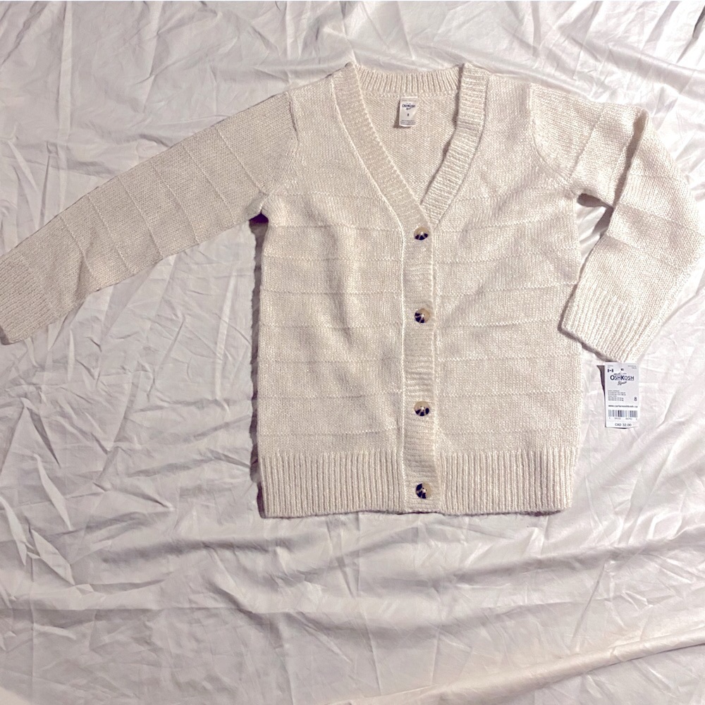 OshKosh B’gosh cardigan, girls size 8